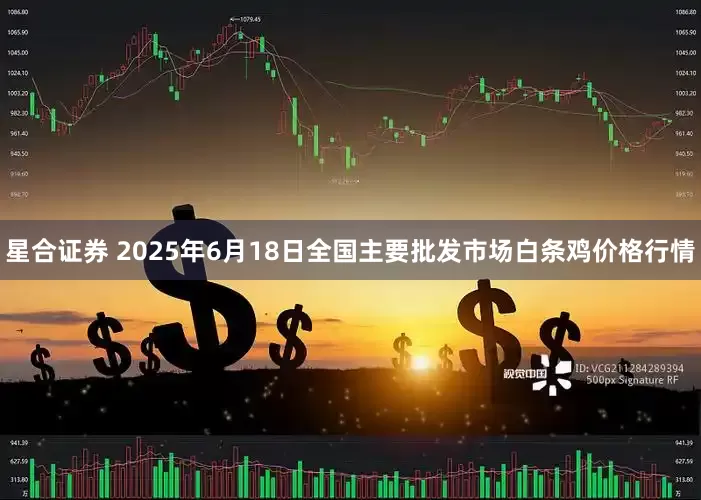 星合证券 2025年6月18日全国主要批发市场白条鸡价格行情