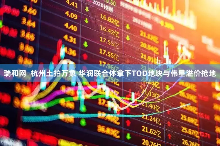 瑞和网  杭州土拍万象 华润联合体拿下TOD地块与伟星溢价抢地