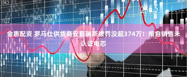 金惠配资 罗马仕供货商安普瑞斯被罚没超374万！擅自销售未认证电芯