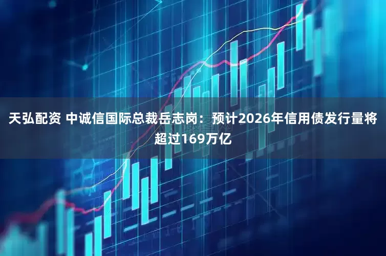 天弘配资 中诚信国际总裁岳志岗：预计2026年信用债发行量将超过169万亿